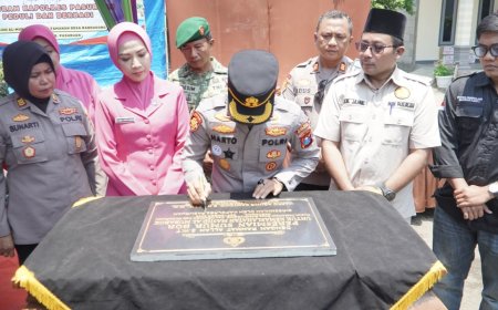 Polres Pasuruan Bangun Sumur Bor untuk Masyarakat di Randugong, Atasi Dampak Kemarau