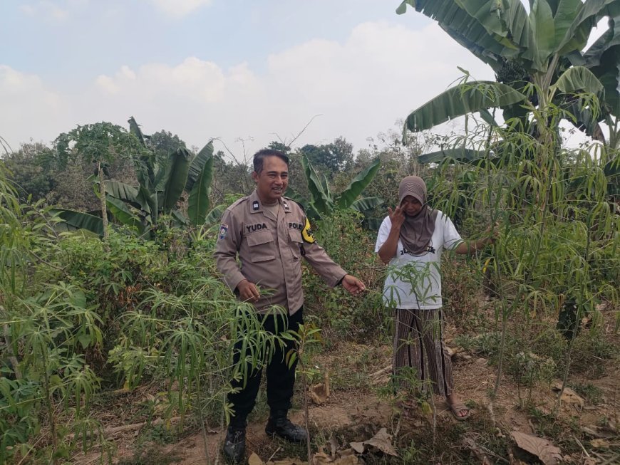 Polres Madiun Dorong Pemanfaatan Lahan Kosong untuk Tanaman Pangan